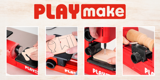 【糸のこ】が“やさしく安全に”できる体験をPLAYmakeで!