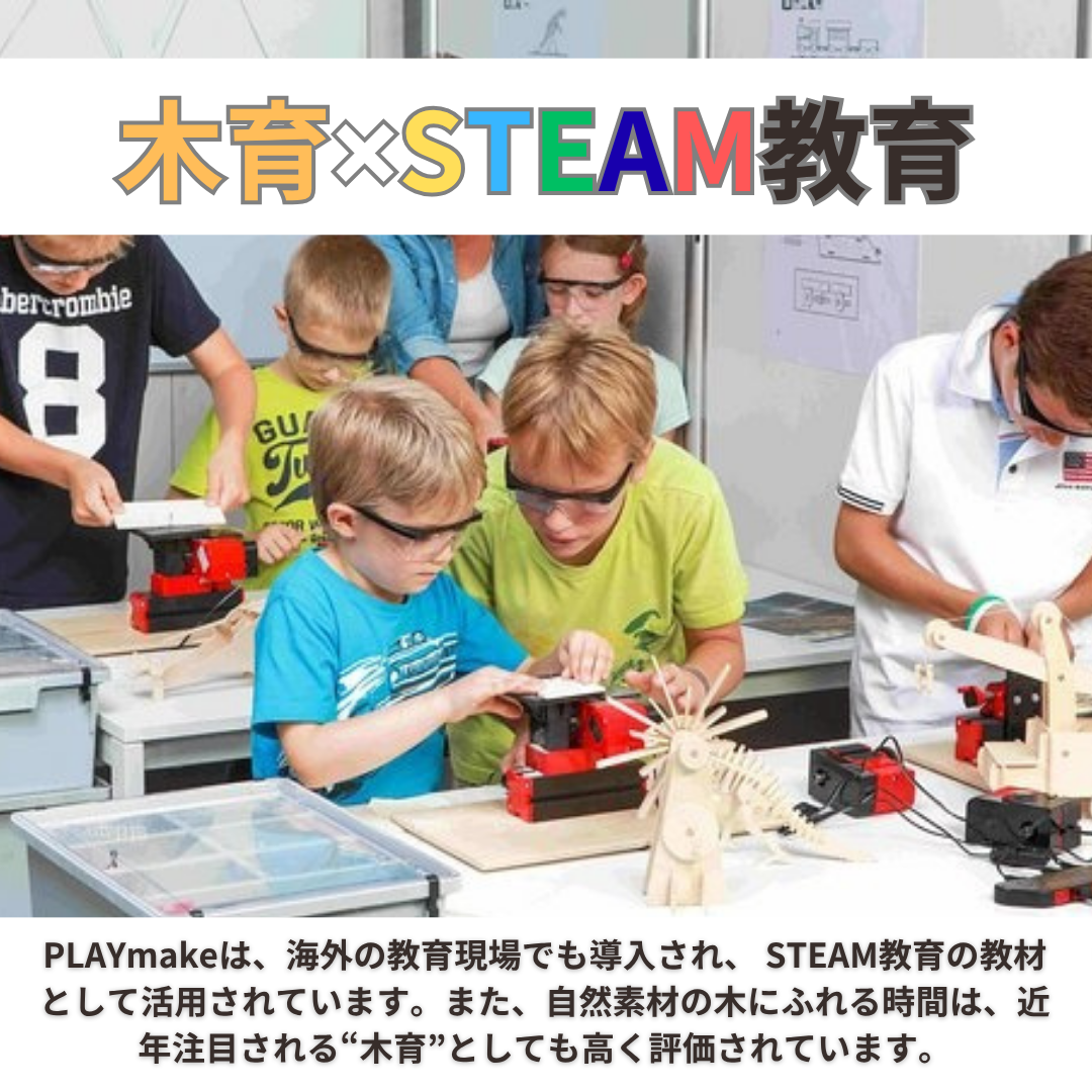 PLAYmake 4in1 木工クラフトツール