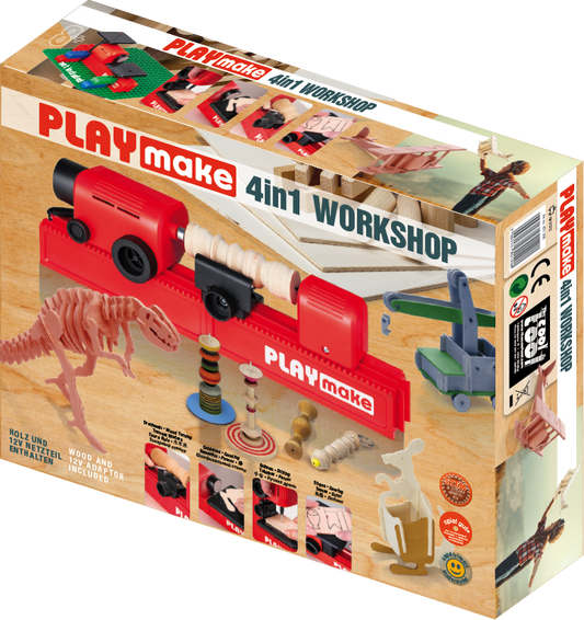 PLAYmake 4in1 木工クラフトツール